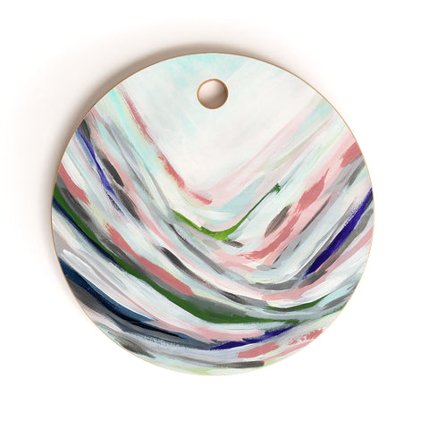 Laura Fedorowicz Dainty Abstract Cutting Board Round
