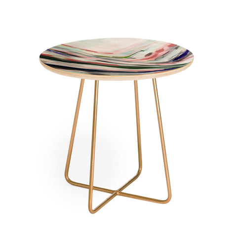 Laura Fedorowicz Dainty Abstract Round Side Table