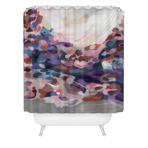 Laura Fedorowicz Determined Darling Shower Curtain