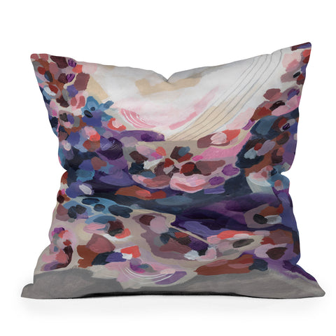 Laura Fedorowicz Determined Darling Throw Pillow