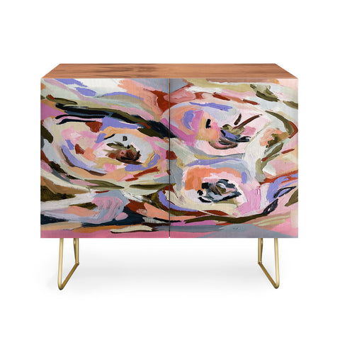 Laura Fedorowicz Expressive Floral Credenza