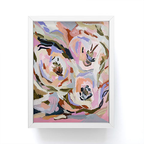Laura Fedorowicz Expressive Floral Framed Mini Art Print