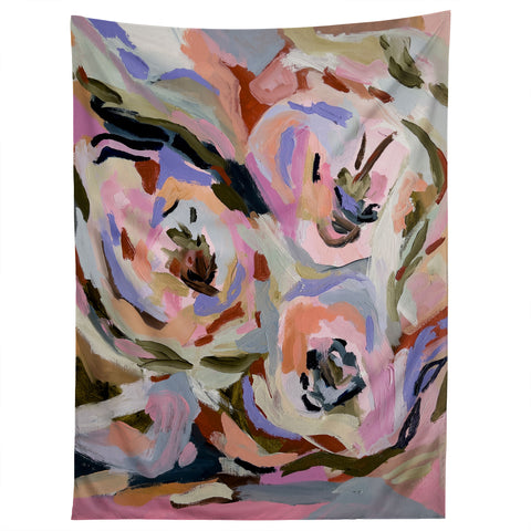 Laura Fedorowicz Expressive Floral Tapestry