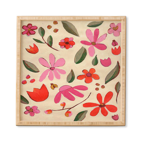 Laura Fedorowicz Fall Floral Painted Framed Wall Art