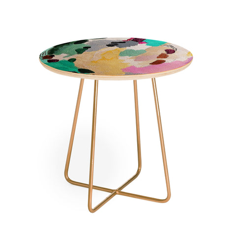 Laura Fedorowicz Fall Winds Round Side Table
