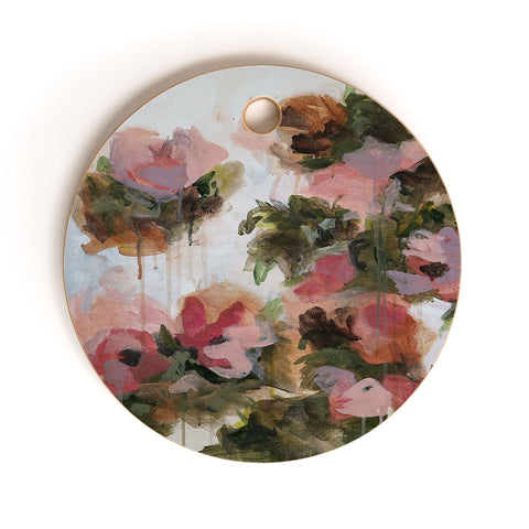 Laura Fedorowicz Floral Muse Cutting Board Round
