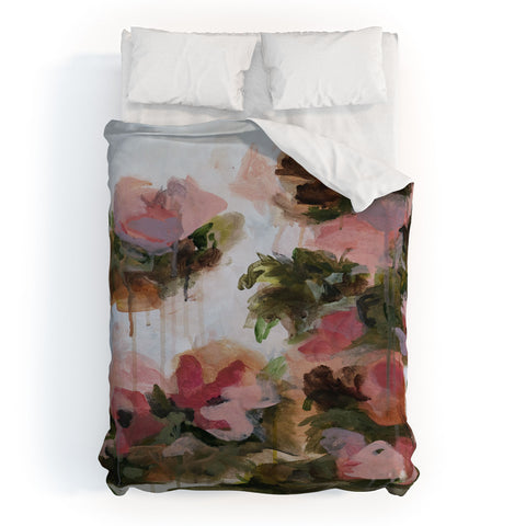 Laura Fedorowicz Floral Muse Duvet Cover