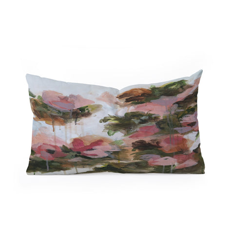 Laura Fedorowicz Floral Muse Oblong Throw Pillow