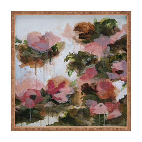 Laura Fedorowicz Floral Muse Square Tray