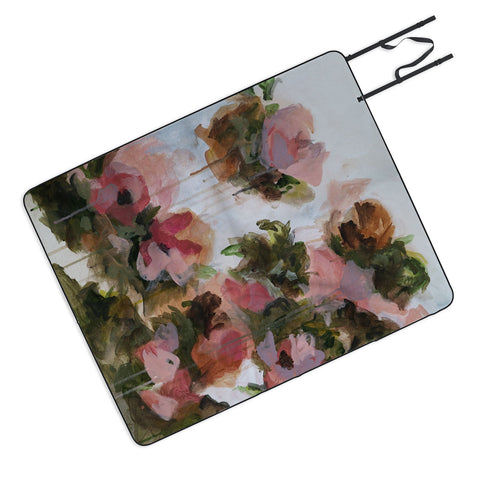 Laura Fedorowicz Floral Muse Picnic Blanket