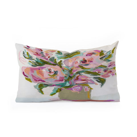 Laura Fedorowicz Floral Study Oblong Throw Pillow