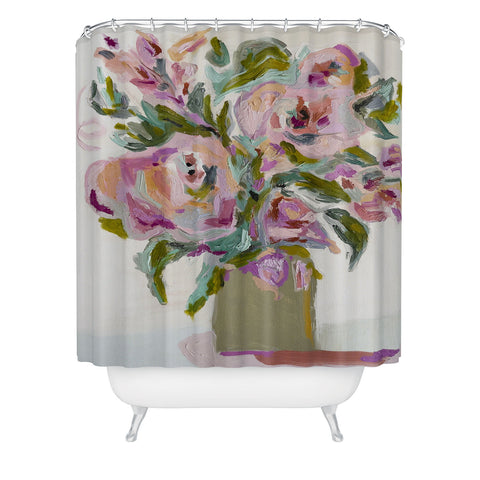 Laura Fedorowicz Floral Study Shower Curtain