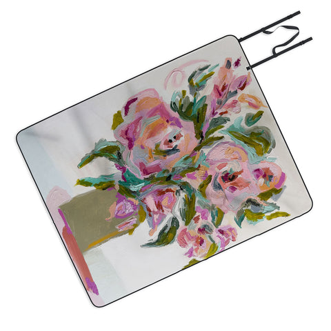 Laura Fedorowicz Floral Study Picnic Blanket