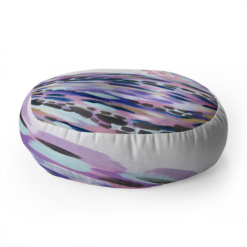 Laura Fedorowicz Glimmer Floor Pillow Round