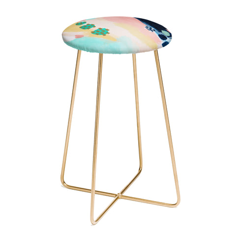 Laura Fedorowicz Happy is Contagious Counter Stool
