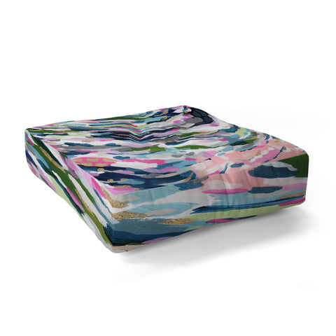 Laura Fedorowicz Id Paint You Brighter Floor Pillow Square