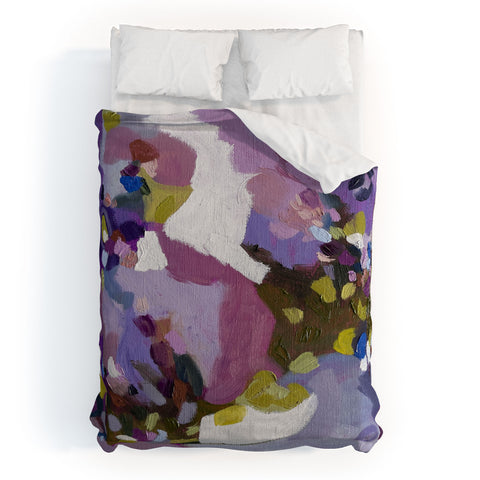 Laura Fedorowicz In the Wind Abstract Duvet Cover