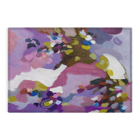 Laura Fedorowicz In the Wind Abstract Outdoor Rug