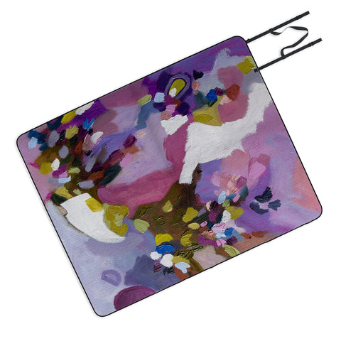 Laura Fedorowicz In the Wind Abstract Picnic Blanket