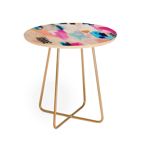 Laura Fedorowicz Its Wild and Free Round Side Table