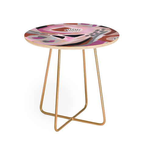 Laura Fedorowicz Journey with Me Round Side Table