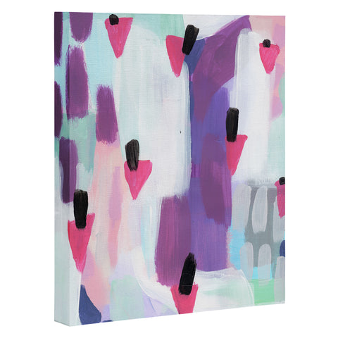 Laura Fedorowicz Just Gems Abstract Art Canvas