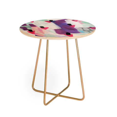 Laura Fedorowicz Just Gems Abstract Round Side Table