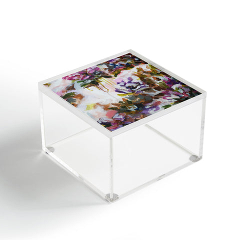 Laura Fedorowicz Lotus Flower Abstract One Acrylic Box