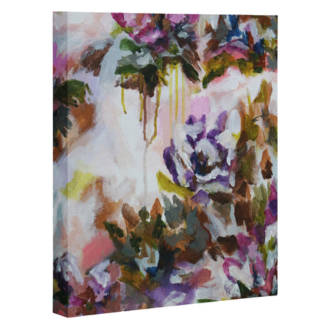 Laura Fedorowicz Lotus Flower Abstract One Art Canvas