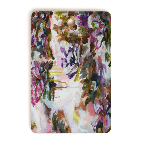 Laura Fedorowicz Lotus Flower Abstract One Cutting Board Rectangle