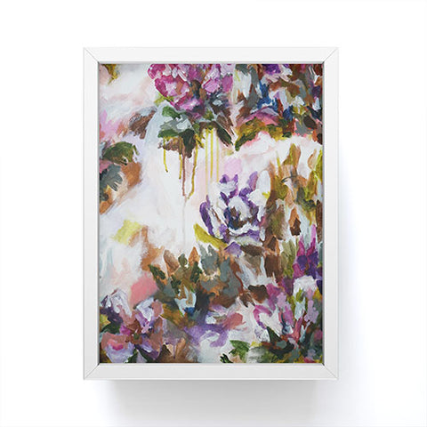 Laura Fedorowicz Lotus Flower Abstract One Framed Mini Art Print