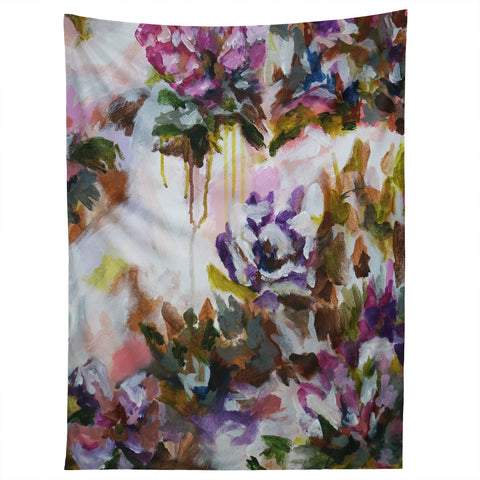 Laura Fedorowicz Lotus Flower Abstract One Tapestry