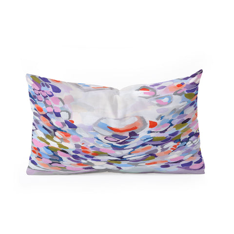 Laura Fedorowicz Never Ever Oblong Throw Pillow