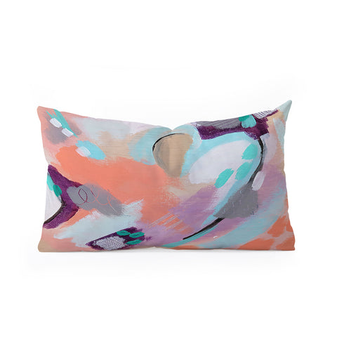 Laura Fedorowicz Out of Ashes Oblong Throw Pillow