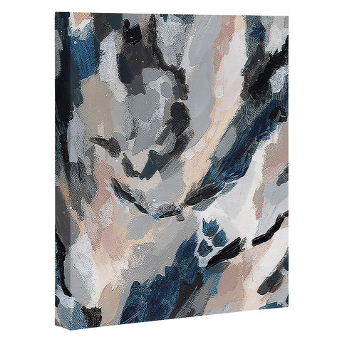 Laura Fedorowicz Parchment Abstract Three Art Canvas