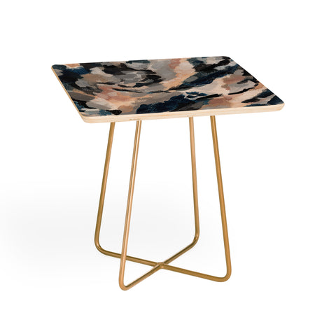 Laura Fedorowicz Parchment Abstract Three Side Table