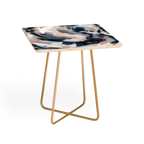 Laura Fedorowicz Parchment Abstract Two Side Table