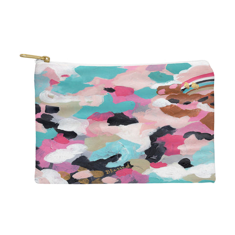 Laura Fedorowicz Pastel Dream Abstract Pouch