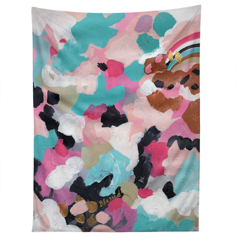Laura Fedorowicz Pastel Dream Abstract Tapestry