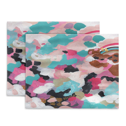 Laura Fedorowicz Pastel Dream Abstract Placemat