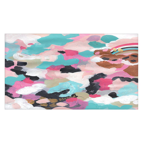 Laura Fedorowicz Pastel Dream Abstract Tablecloth
