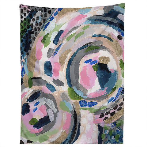 Laura Fedorowicz Pebble Abstract Tapestry
