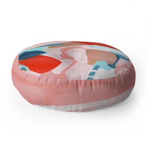 Laura Fedorowicz Perfectly Imperfect Floor Pillow Round