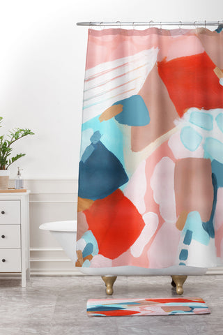 Laura Fedorowicz Perfectly Imperfect Shower Curtain And Mat