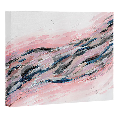Laura Fedorowicz Pink Flutter Art Canvas