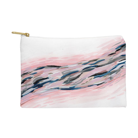 Laura Fedorowicz Pink Flutter Pouch