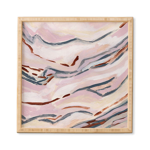 Laura Fedorowicz Pink Path Framed Wall Art