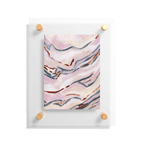 Laura Fedorowicz Pink Path Floating Acrylic Print