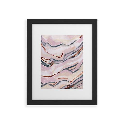 Laura Fedorowicz Pink Path Framed Art Print