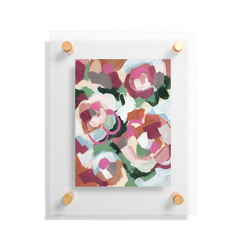Laura Fedorowicz Poppy Petals Floating Acrylic Print